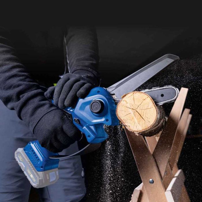 Акумуляторна ланцюгова пила для гілок Scheppach BC-PS150-X 20 В