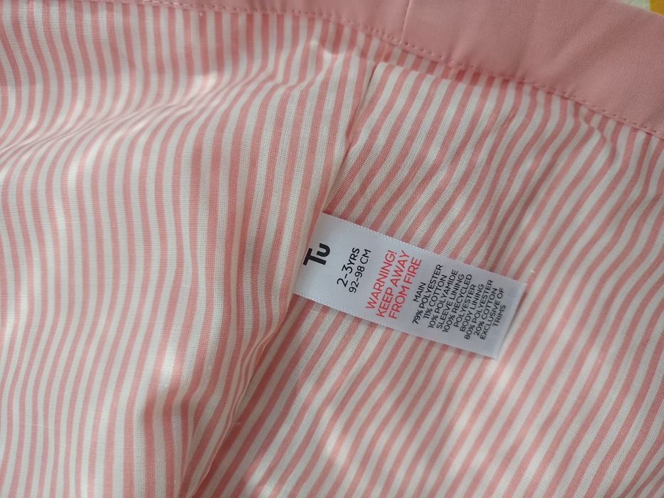 Тренч для дівчинки Пальто для дівчинки 92-98 см. 2-3 роки