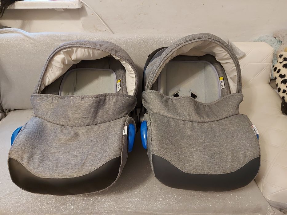 Fotelik nosidelko Dwa 2 nosidełka foteliki wozka blizniaczego Avionaut