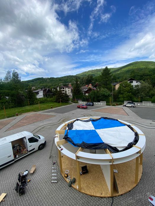 Pawilon plenerowy, wolnostojący