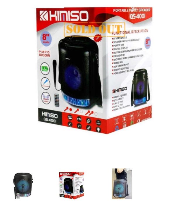 Coluna/ Alti-falante . Bluetooth Kimiso QS-4001