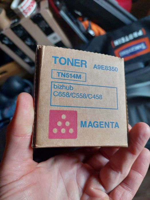 Toner oryginalny Konica Minolta TN514M [A9E8350] [Magenta]