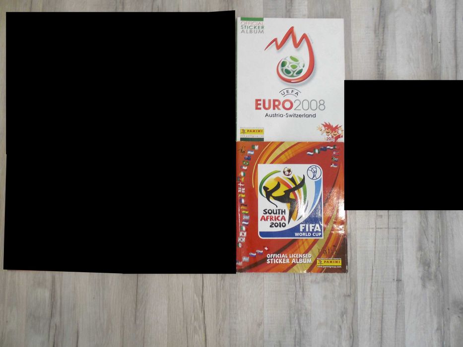 Cadernetas Europeus e Mundiais Panini