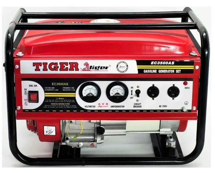Генератор Tiger 2,7 кВт EC3500AS 1-фазний бензиновий