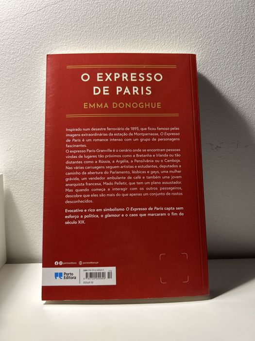 O Expresso de Paris / Emma Donoghue