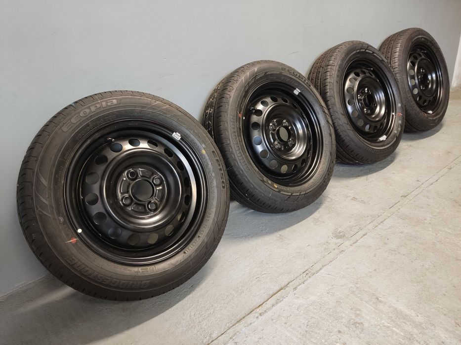 Koła stal 14 Suzuki Alto Honda, 4x100, Bridgestone 165/65R14 NOWE