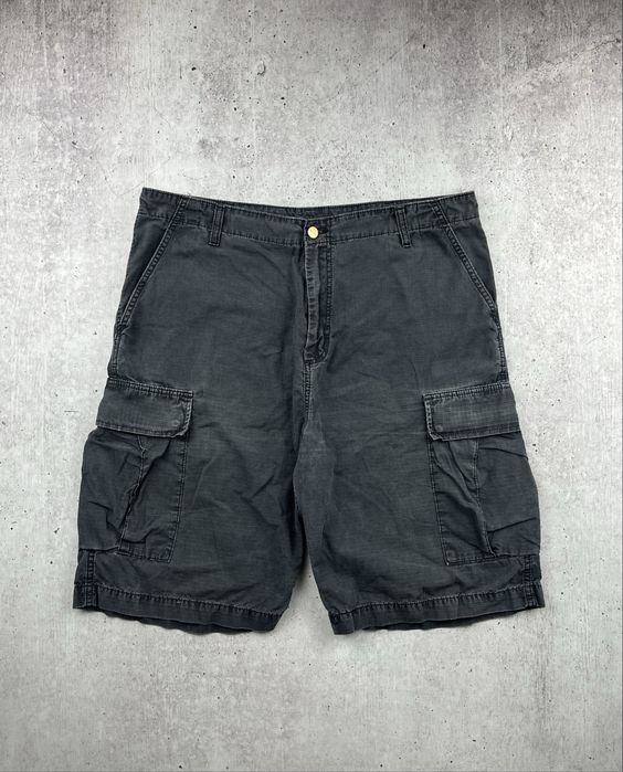 Карго шорти кархарт, faded cargo carhartt bermuda, фейд у2к реп ск8