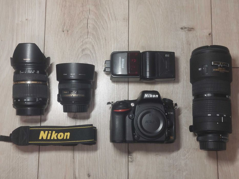 Nikon D610 + 50mm 1.4 + 28-75mm 2.8 + 80-200mm 2.8