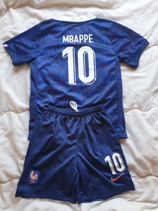 Equipamento mbappe frança  criança