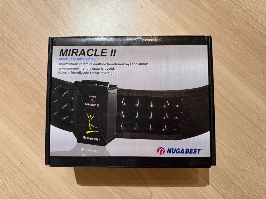 Turmalinowy pas masażer Nuga Best Miracle 2