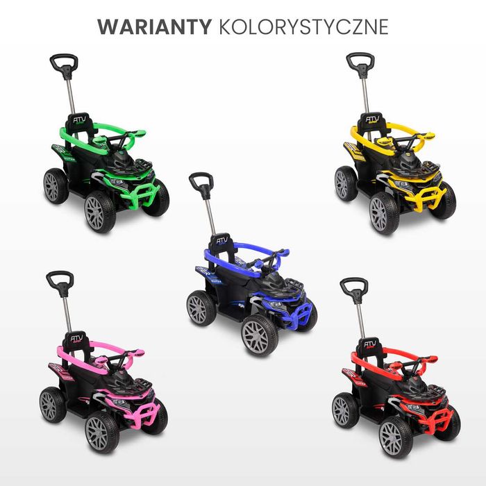 JEŹDZIK MOVIX Autko Quad Auto dla dziecka pchacz Pojazd samochód