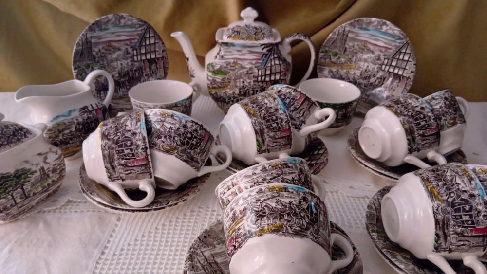 Serviço de chá porcelana inglesa