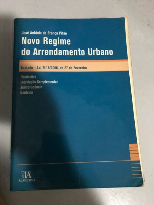 Livro Regime Arrendamento Urbano