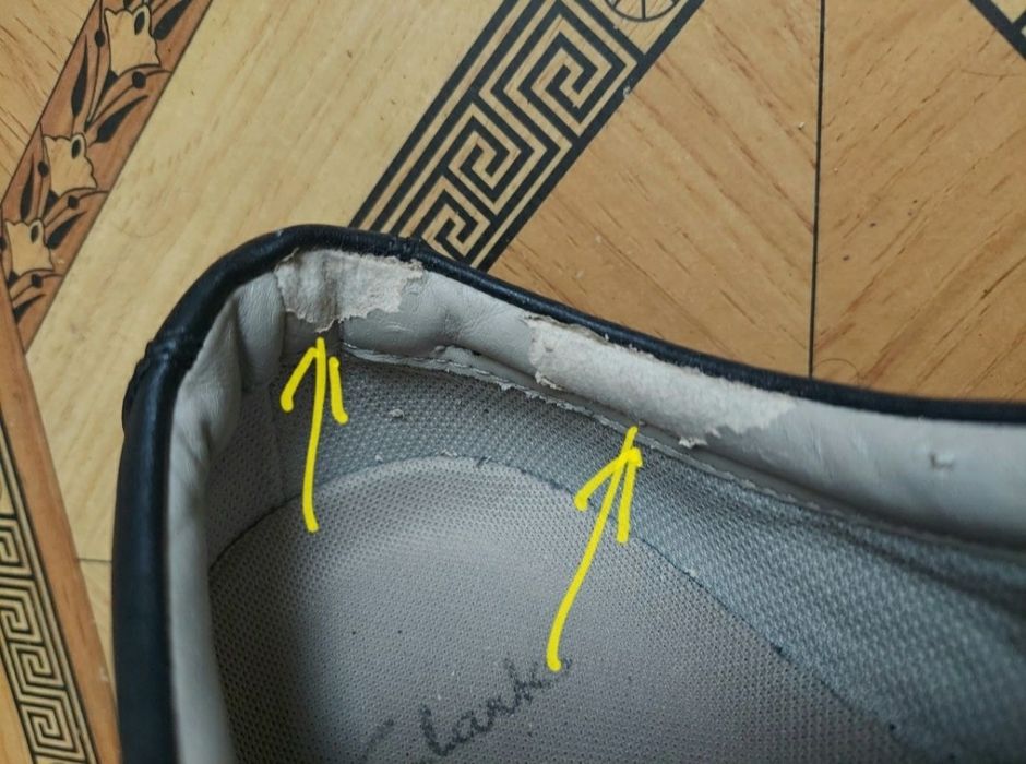 Макасини фірми clarks оригінал 

Розмір по бірці: 28.5-29см 

Взуття