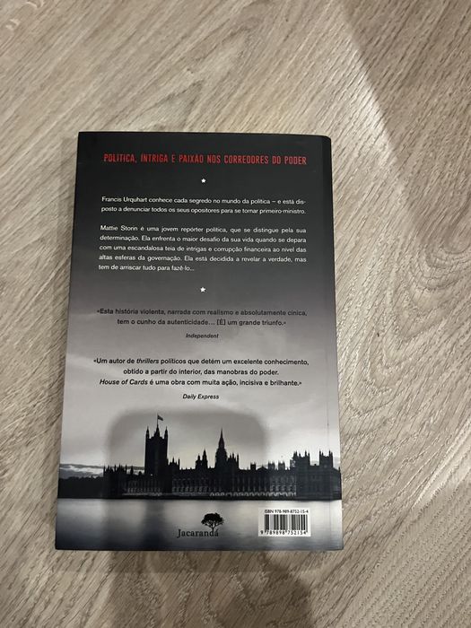 House of cards - livro