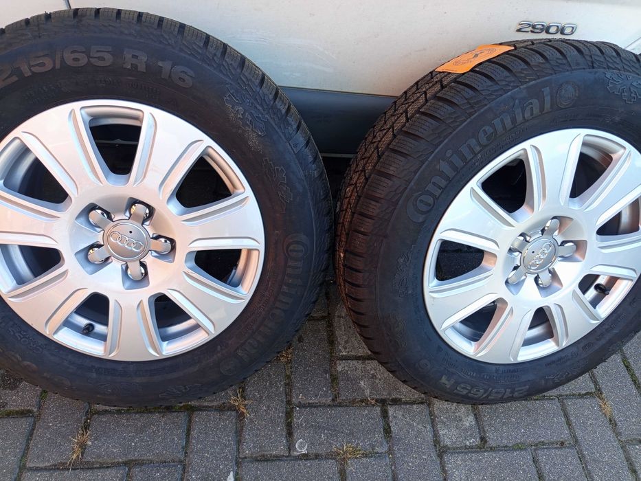 Audi Q3 nowe koła zimowe 215/65R16 Continental