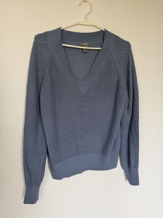 Lindex / sweter zimowy z dekoltem V / M
