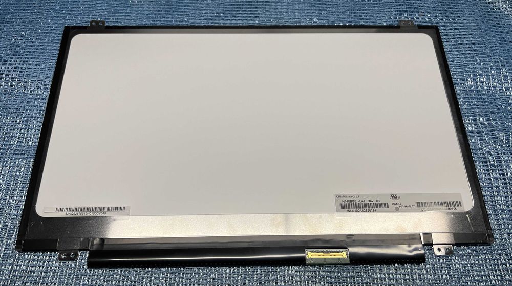 Матрица n140bge-la2 rev.c1 1366*768, 40pin, LED, SLIM, матовая