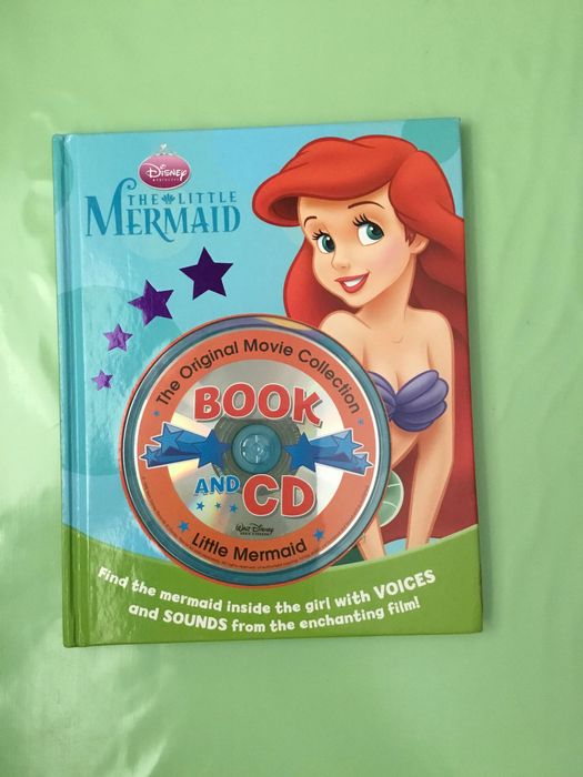 Русалочка с CD-диском на английском языке