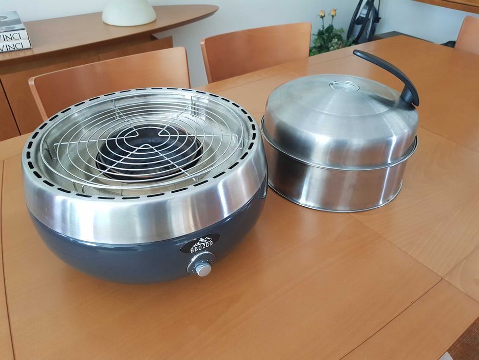 Vendo Grelhador domestico BBQ2GO (Com todos os acessórios)