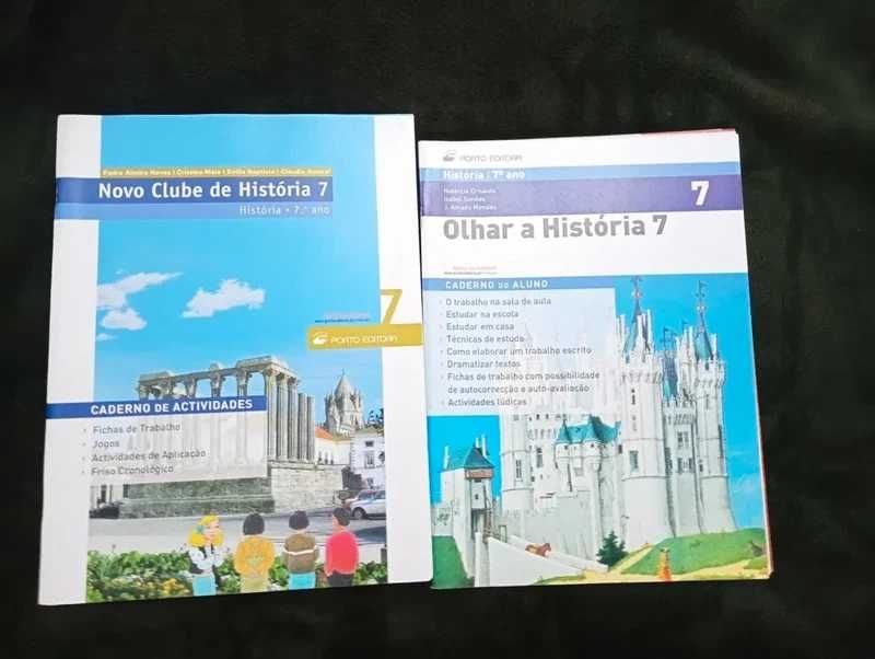 Olhar a história 7 : história, 7º ano Caderno de apoio + Caderno do aluno