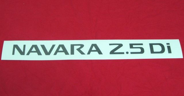 Autocolantes Nissan Navara 2.5 DI 4X4 Off Road