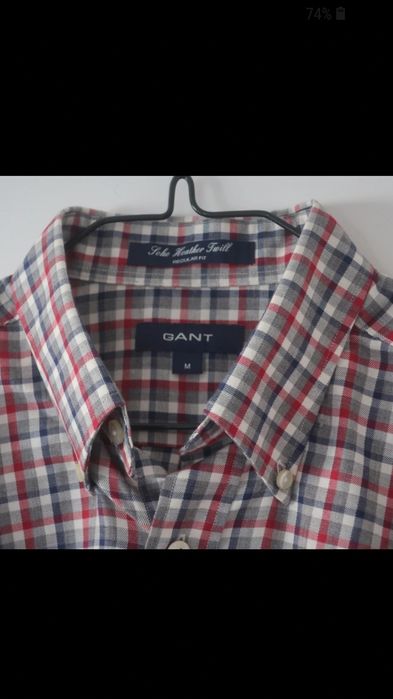 Camisa Gant (nova, 100% algodão, tamanho M)