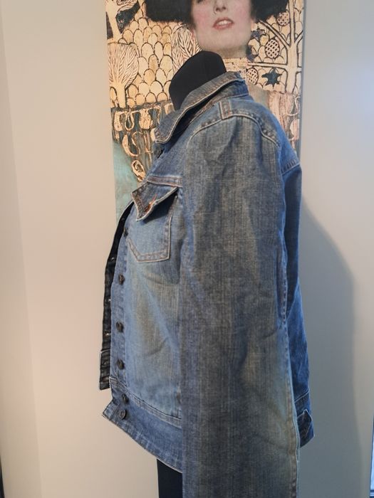 Kurtka katana dżinsowa Reserved r.40 ocieplana