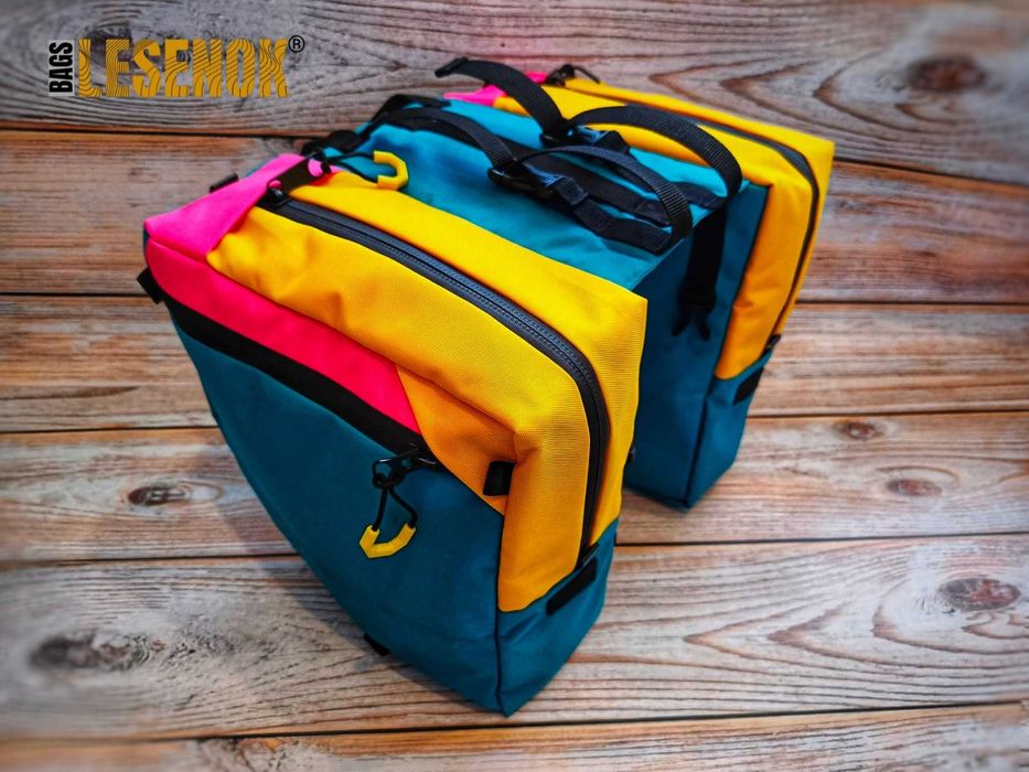 Велосумка на багажник для велосипеда bikepacking Lesenok MadeInUkraine