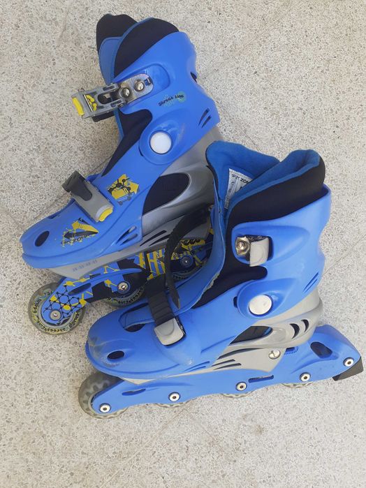 Patins em linha em bom estado (decathlon)