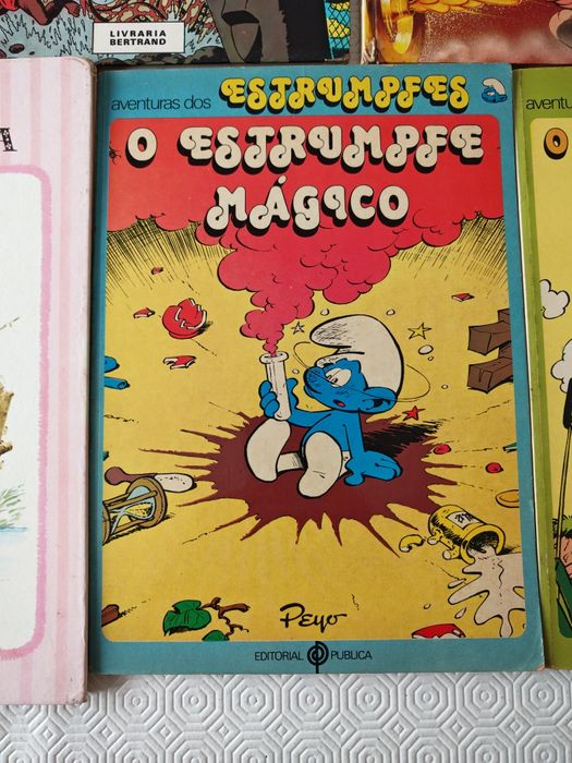 Livros de Banda Desenhada Smurfs (2), Astérix e Outros