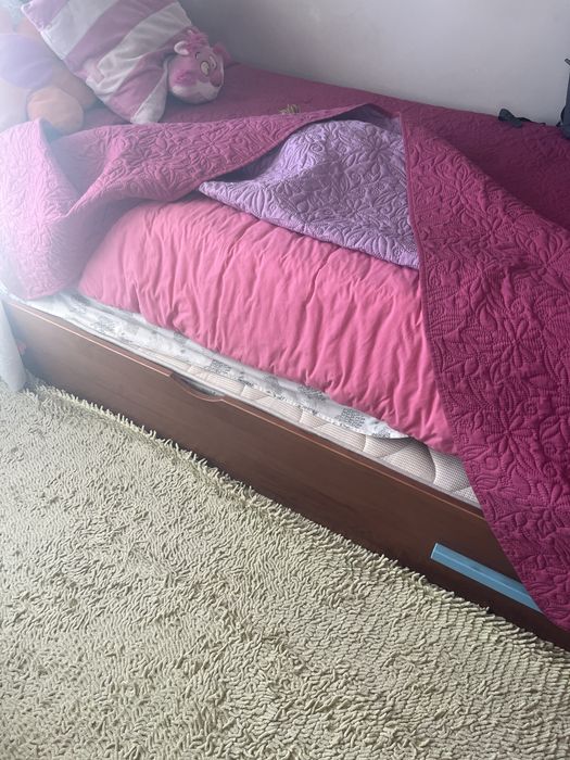 Mobília de quarto infantil/juvenil completa – Madeira maciça