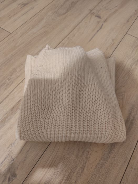 Sweterek ONLY damski jasny beż r.M oversize