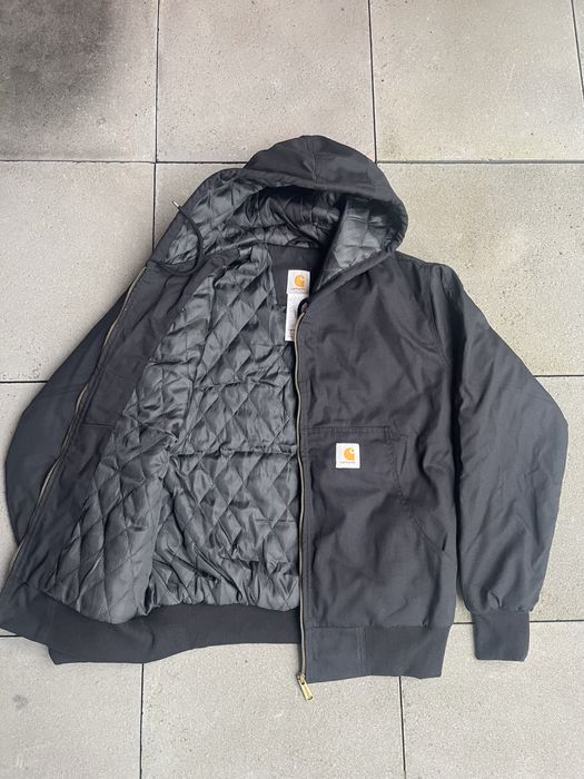Casaco Carhartt Detroit Preto Tamanho L