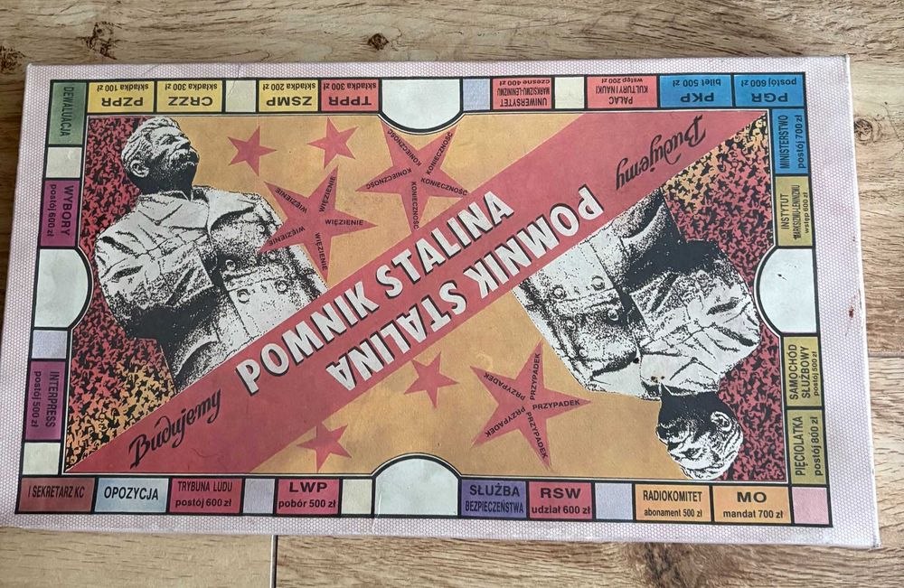 Stara gra planszowa Unikat