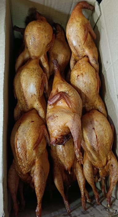 Перепёлка горячего копчения