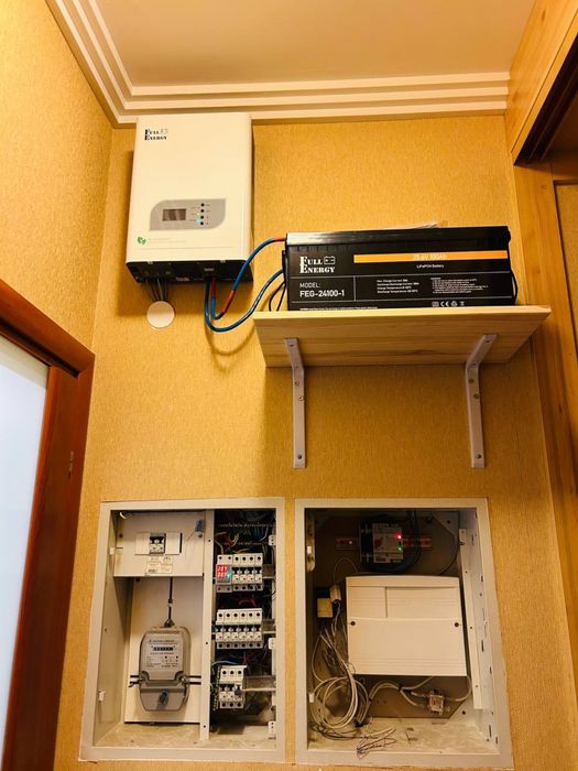 Подключение инвертора Deye, Must, Powmr, EcoFlow, ИБП, ДБЖ