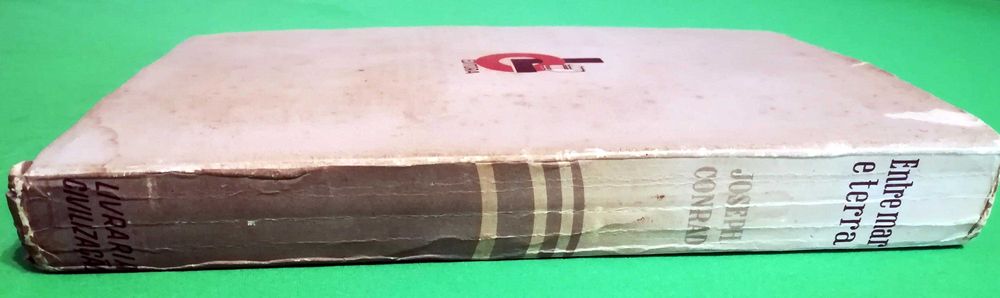 Entre terra e mar, 1ª edição (1944) , Joseph Conrad, livro por abrir