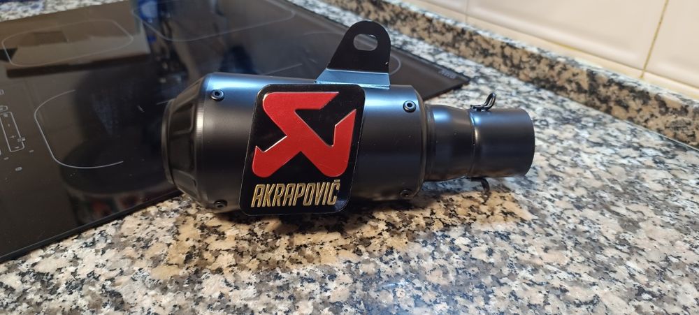 Ponteiras de escape universais 51mm para mota