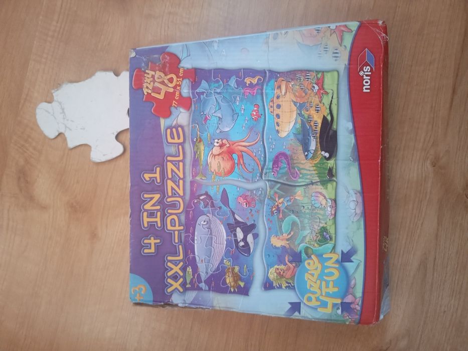Puzzle 3+ 10 zestawów + 1 gratis