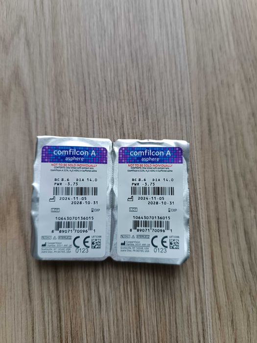 Soczewki miesięczne I-OXYS RESTO -3,75