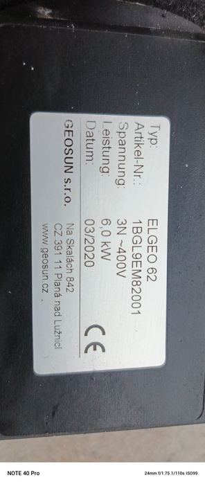 Grzałka przepływowa 6KW