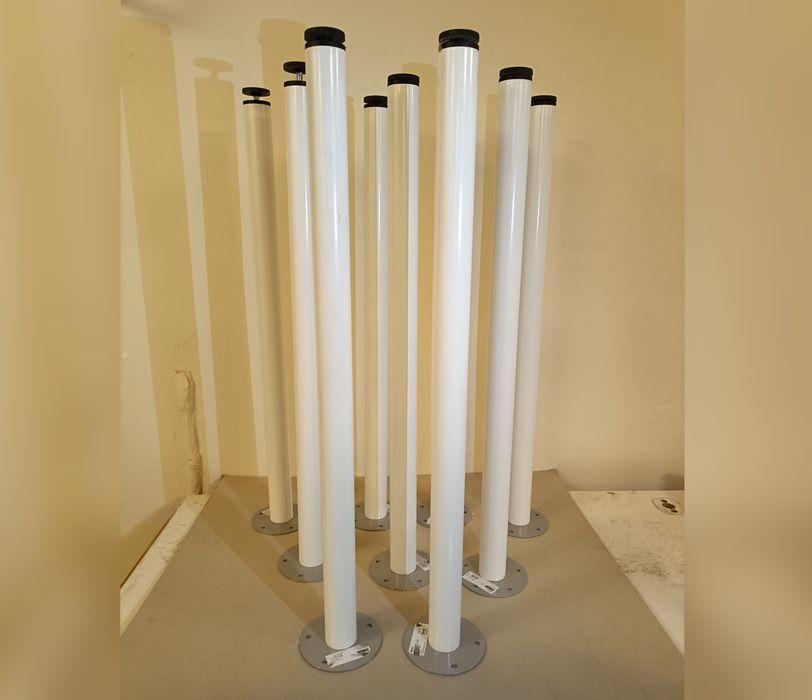 Nogi do Biurko/Stół Adils Ikea Biały