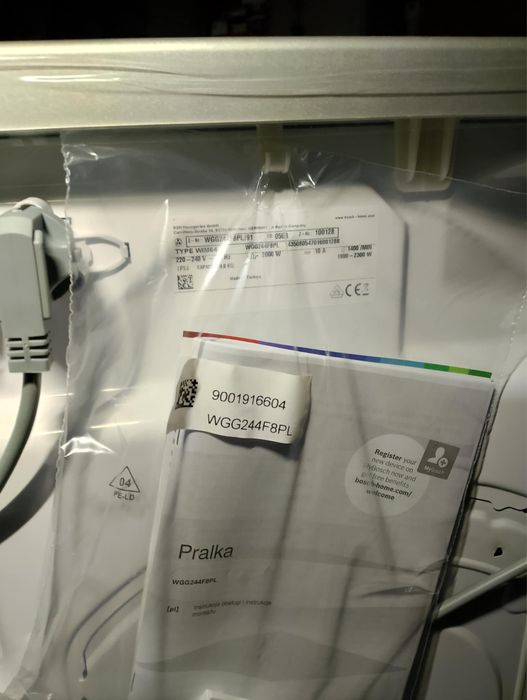 Bosch Serie 6 WGG244FUPL gwarancja 2 lata i faktura