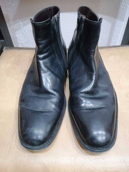 Chelsea boots em couro