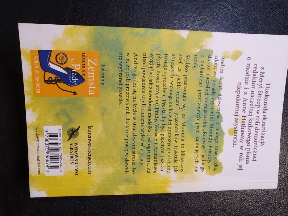 Diabeł ubiera się u Prady. Lauren Weisberger