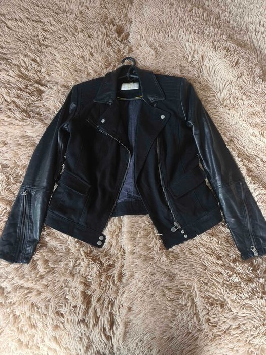 Кожанка косуха, Archive indie sleaze leather jacket: 950 грн