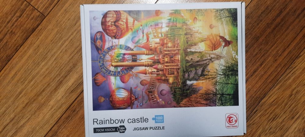 Puzzle Jigsaw 1000 Rainbow castle 88509