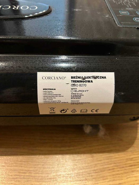 Bieżnia Elektryczna Domowa Treningowa GIRO 8270 Corciano
