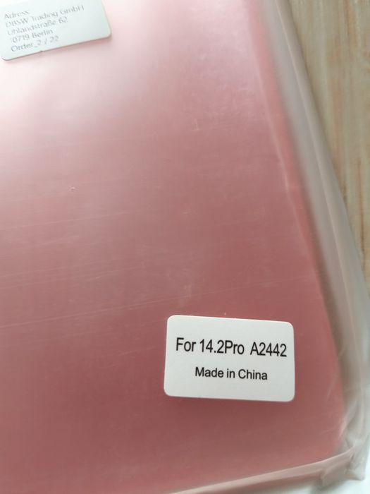 Etui cover MacBook 14.2pro a2442